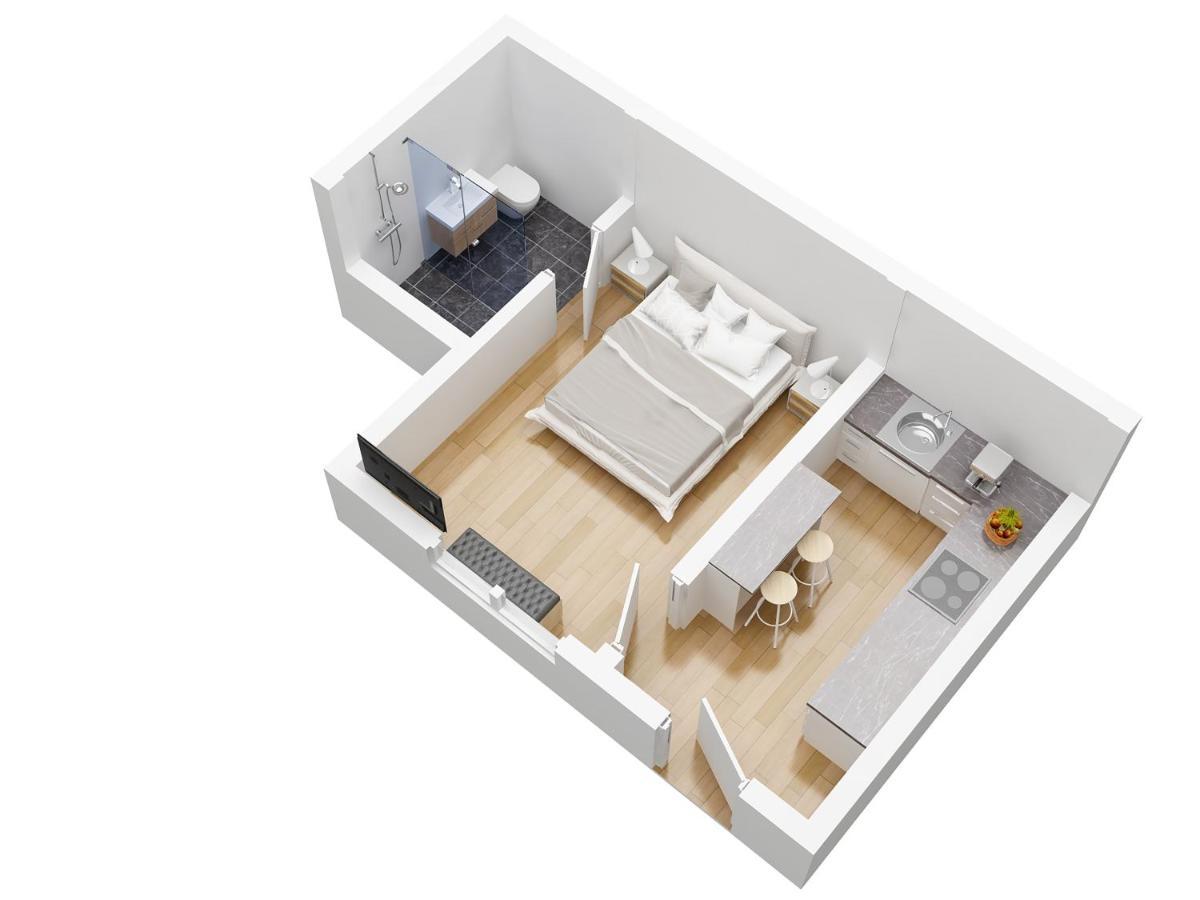 The Little Apartment - Self Check-In Apartment Near East Midlands Airport เค็กเวิร์ธ ภายนอก รูปภาพ